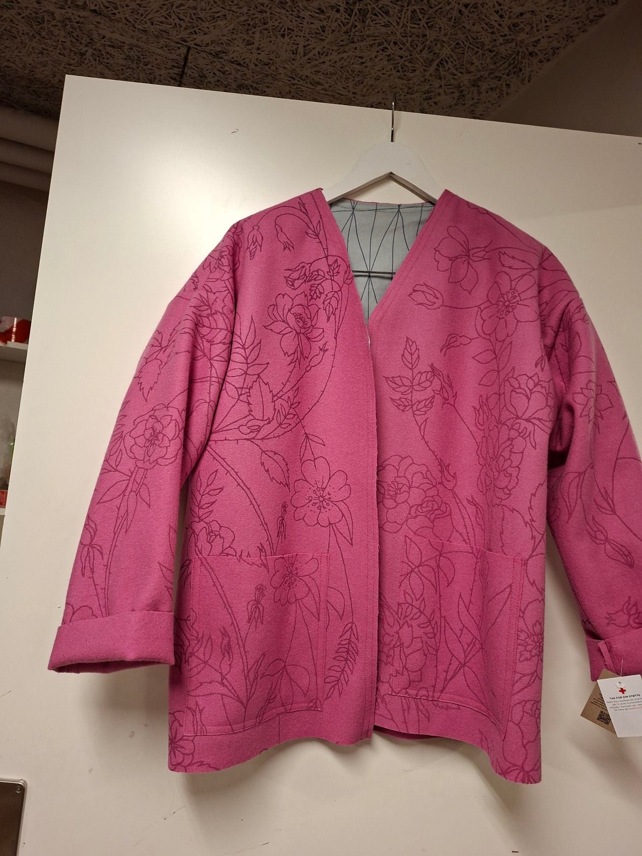 Jakke pink - upcycled